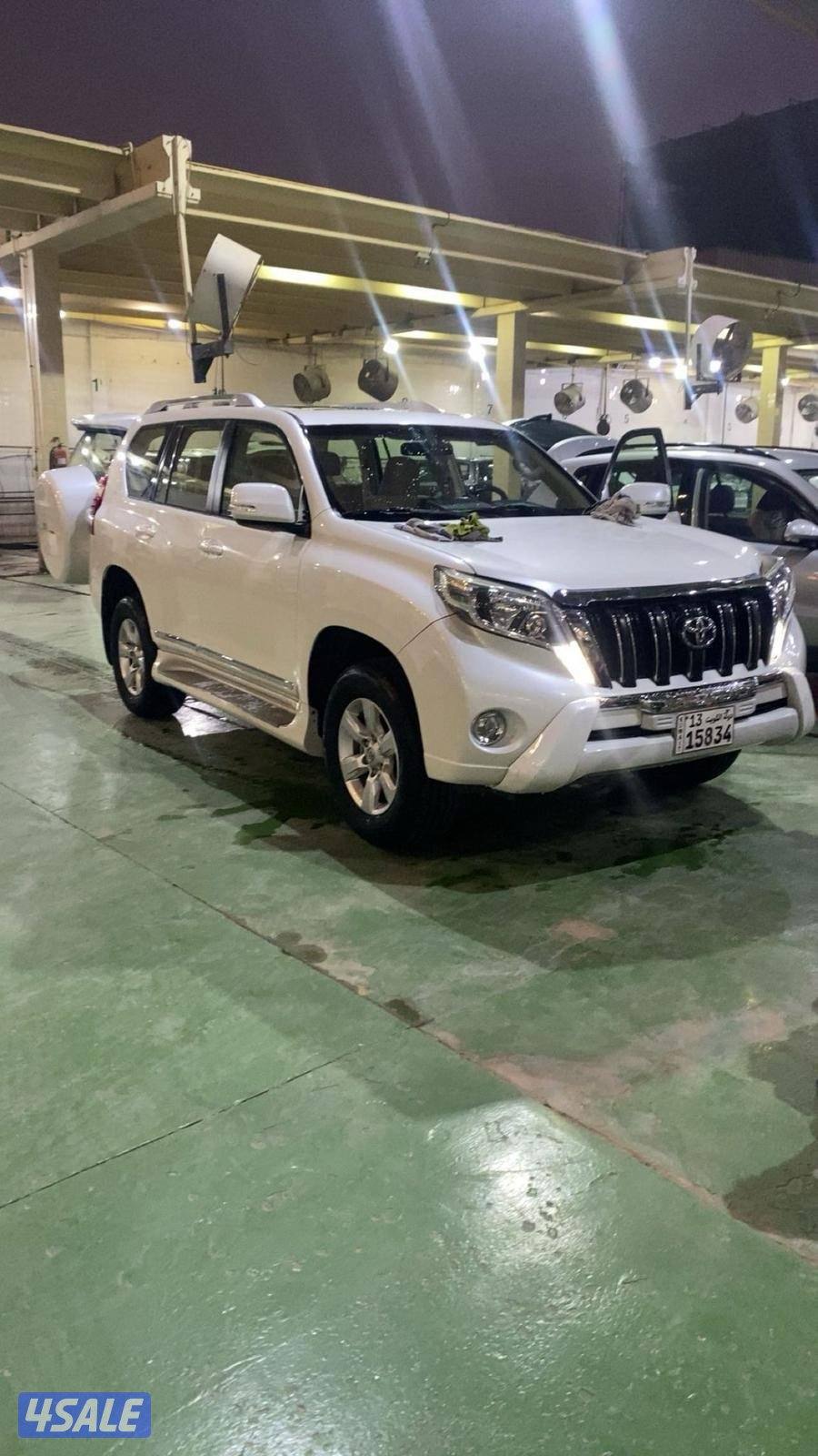 برادو TXL الساير 2016 بحاله الوكاله عداد 115 الف2