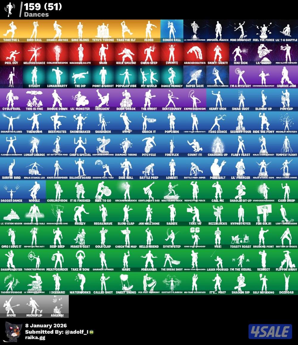 للبيع حساب فورت نايت1