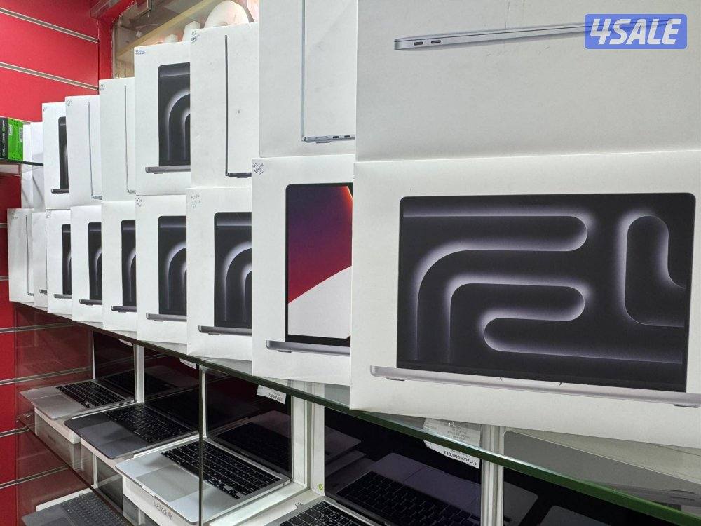 يوجد  لدينا ماك بوك اير M1 M2 M3 M4 جديد و مستعمل باحسن الاسعار0