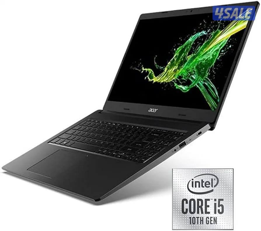 للبيع لابتوبAcer Aspire/ i5 15inch /8 GB Ram/256 GBSSD لون أسود3