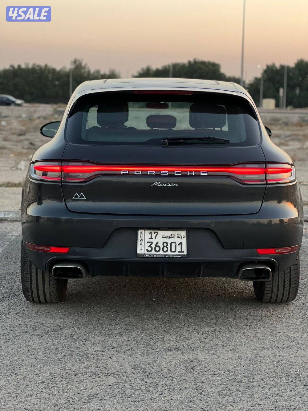 للبيع بورش ماكان موديل 2020 ماشي 67 الف فقط5