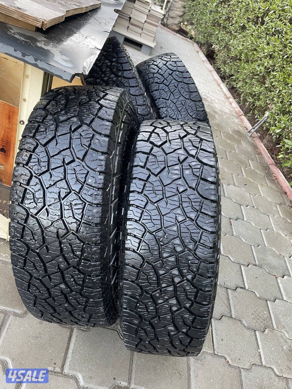 رنقات وانيت فورد وكالة مقاس 18 مع تواير وكعكات 2 إنش3