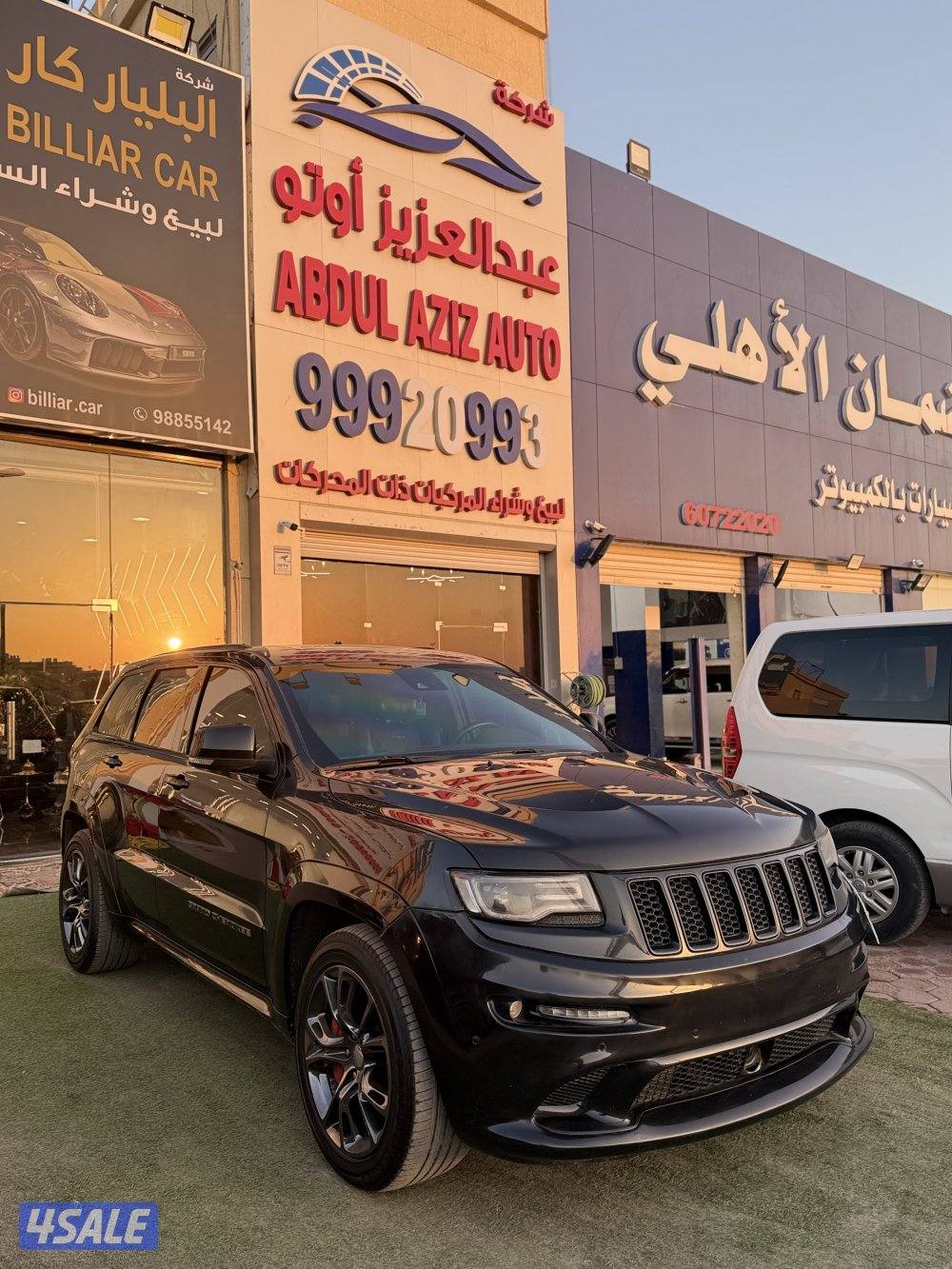 جراند شيروكي 6.4(SRT/) اصلي بحاله وكاله مديل 2016 عداد 1801