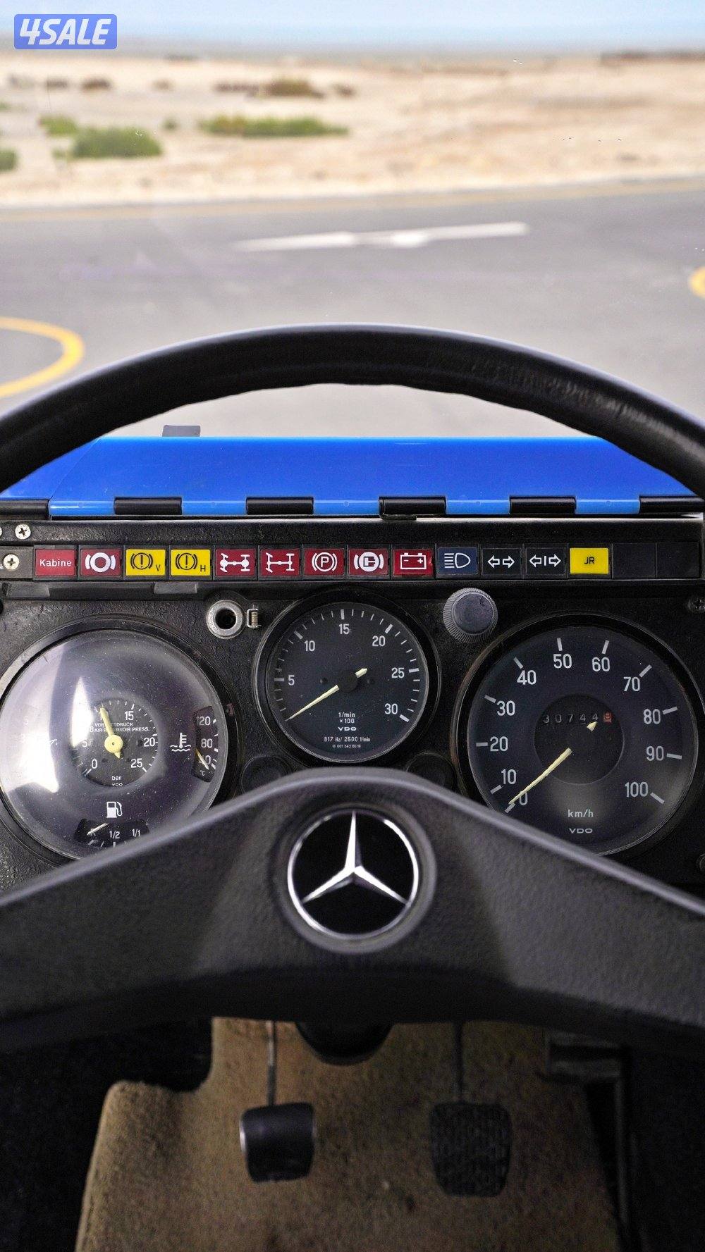 مرسيدس بنز يونيموق ١٣٠٠ أل موديل ١٩٨٦ بحاله ممتازه7