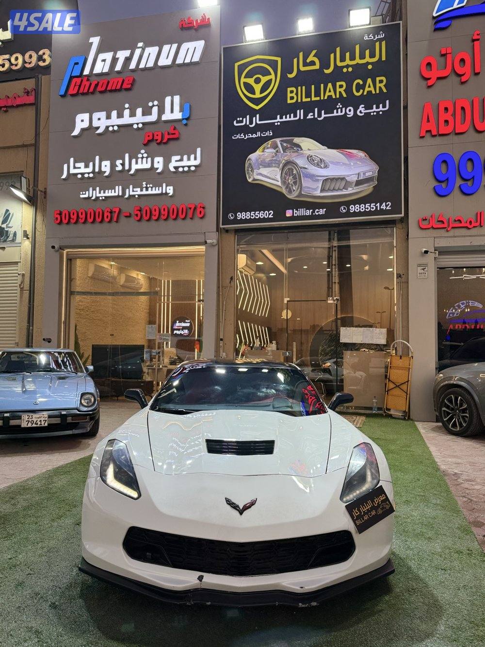 كورفت تماتيك c7-LT3 مديل 2014 بحاله وكاله موتر جديد2