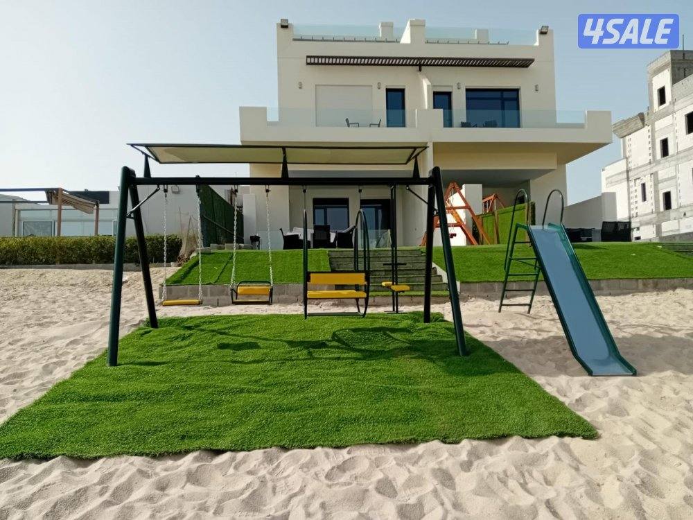 شاليه للإيجار جديد صف اول المرحلة الخامسة مقسوم  جديد A&B0