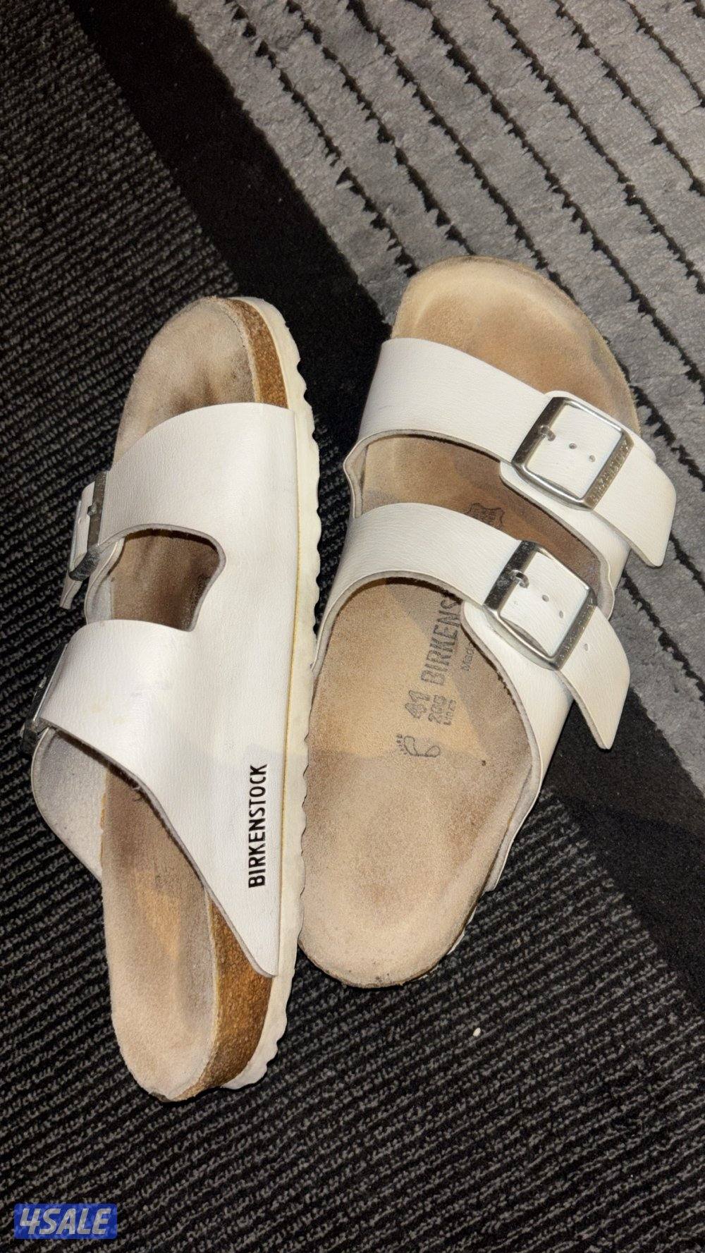 Birkinstock Arizona ( white edition )بركنستك ابيض ( النسخه البيضه )0