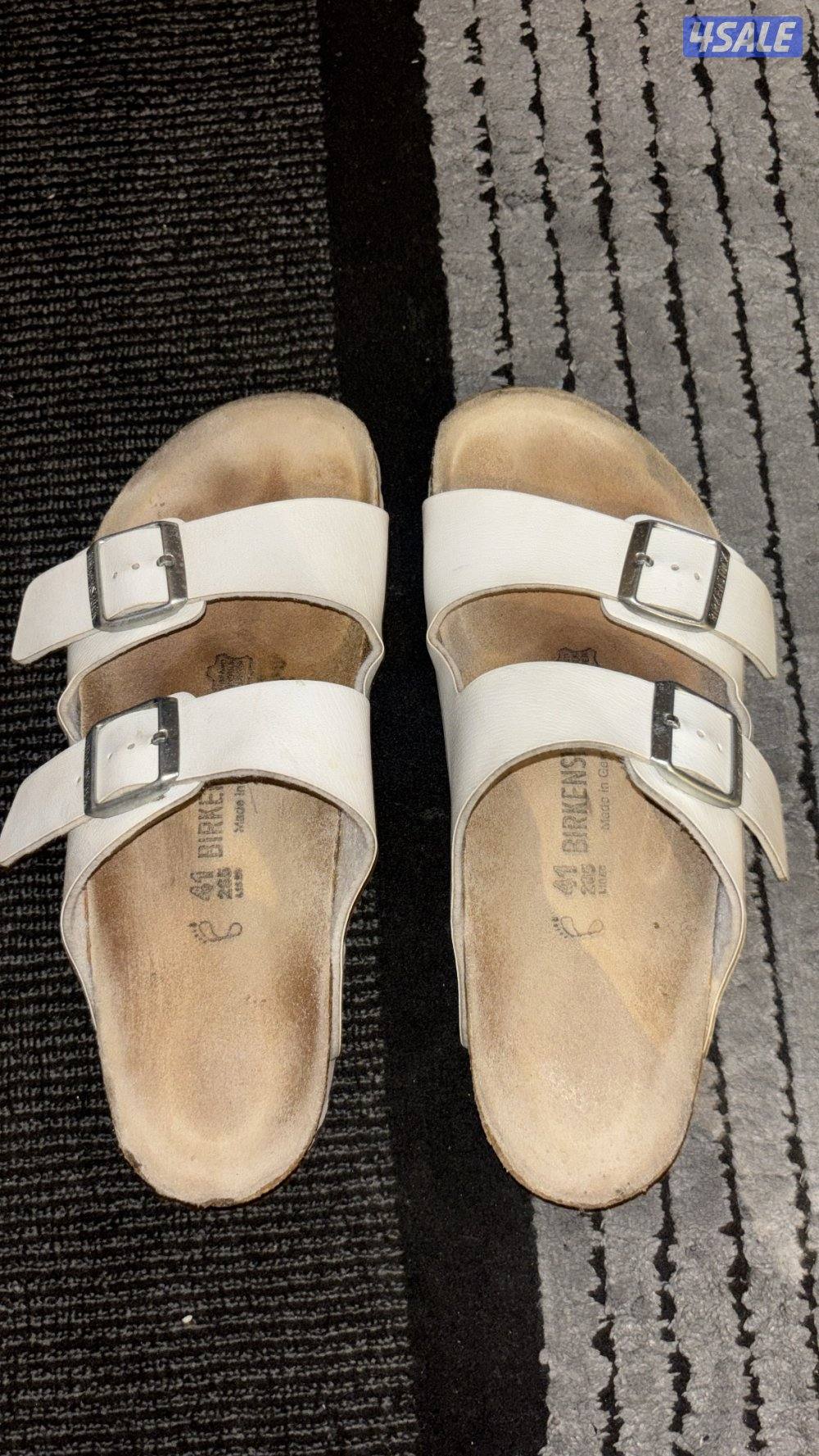 Birkinstock Arizona ( white edition )بركنستك ابيض ( النسخه البيضه )1