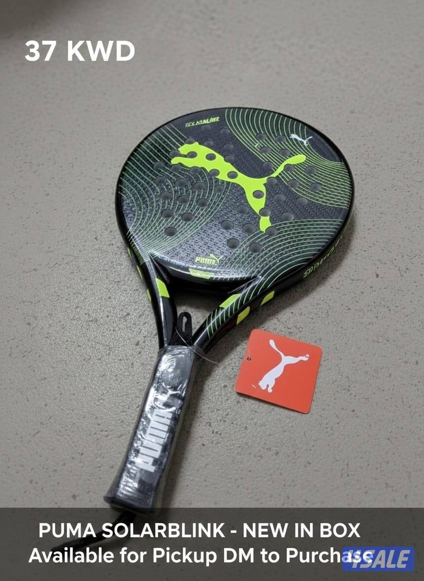 puma paddel rackets new not used once with the ticket0