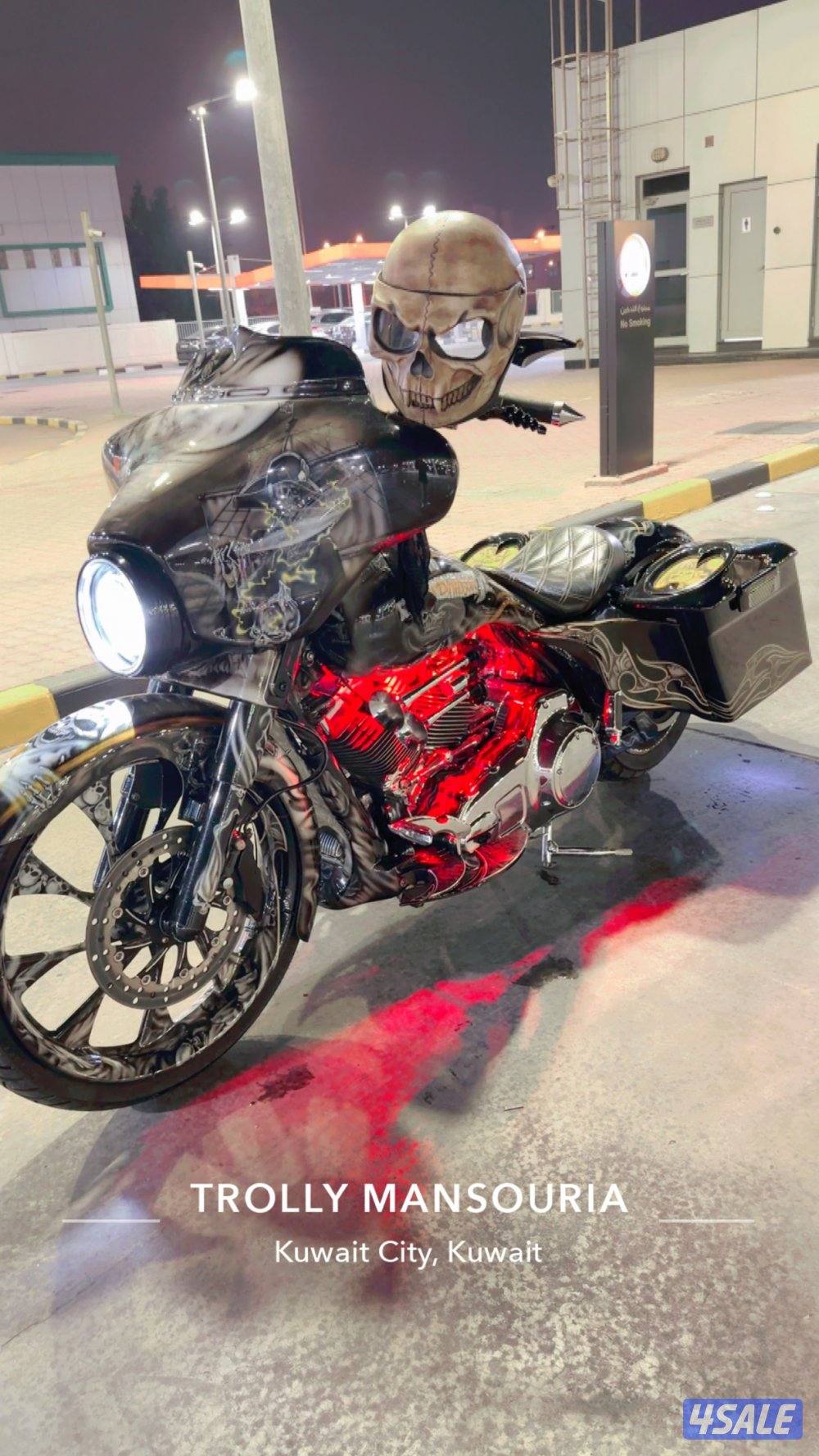 للبيع هارلي او بدل مع GS12000