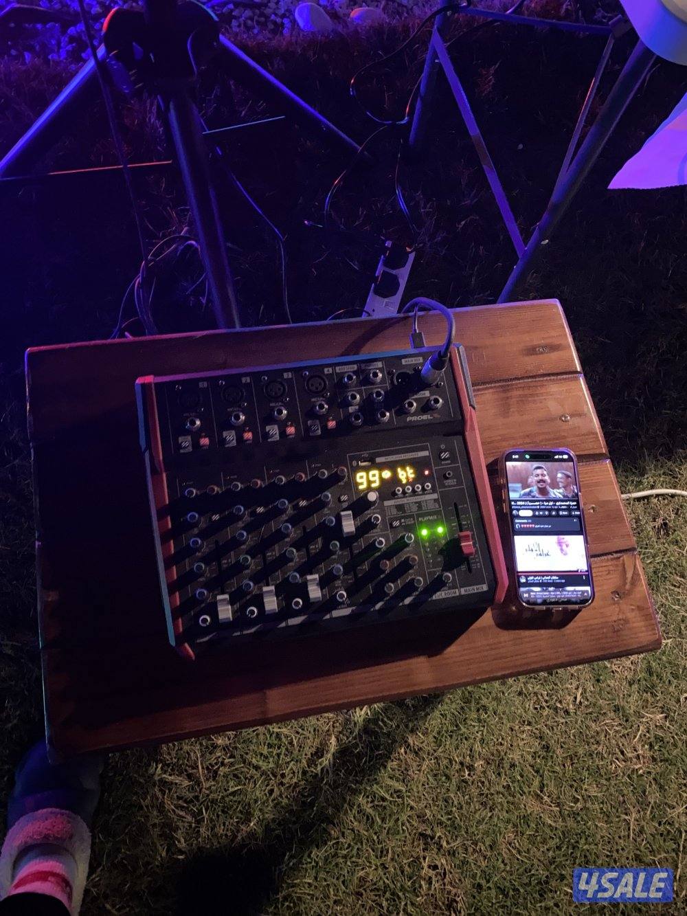 مكاين وسماعات ياماها مع مسكر2