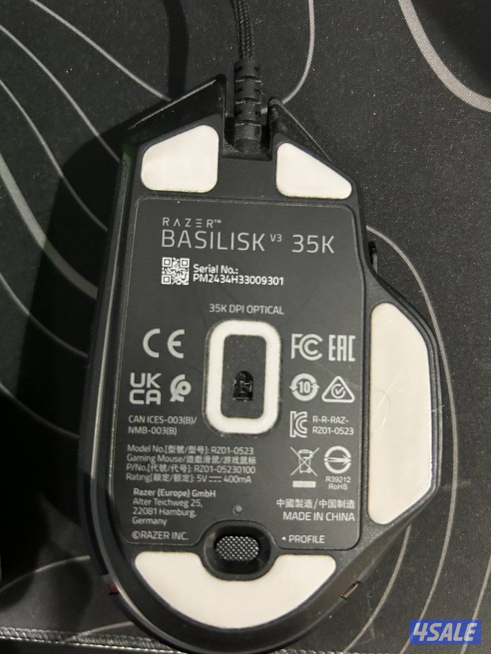 RAZER BASILISK Vз 35K mouse3