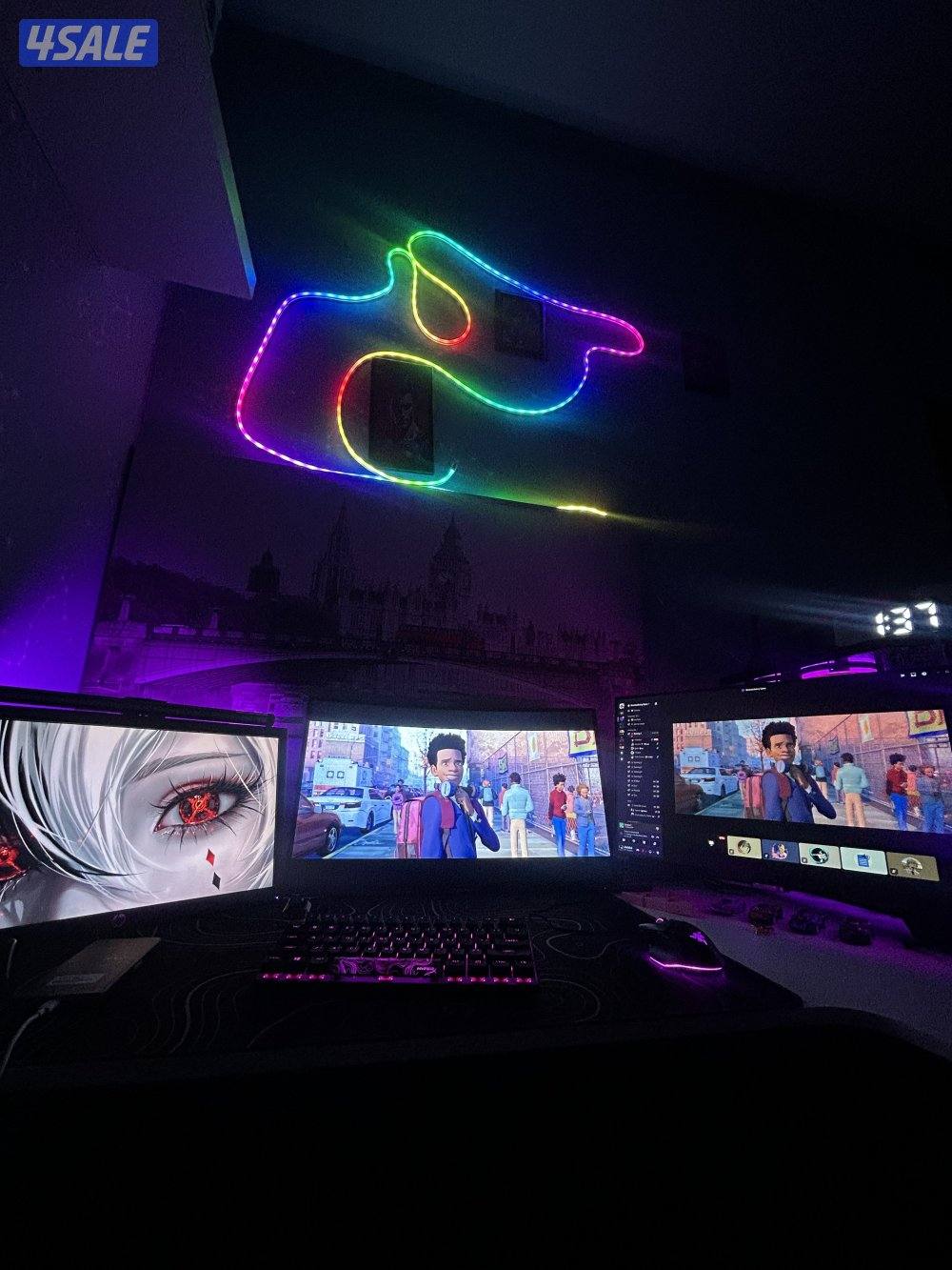 Complete gaming setup rtx 3060ti for sale or trade1