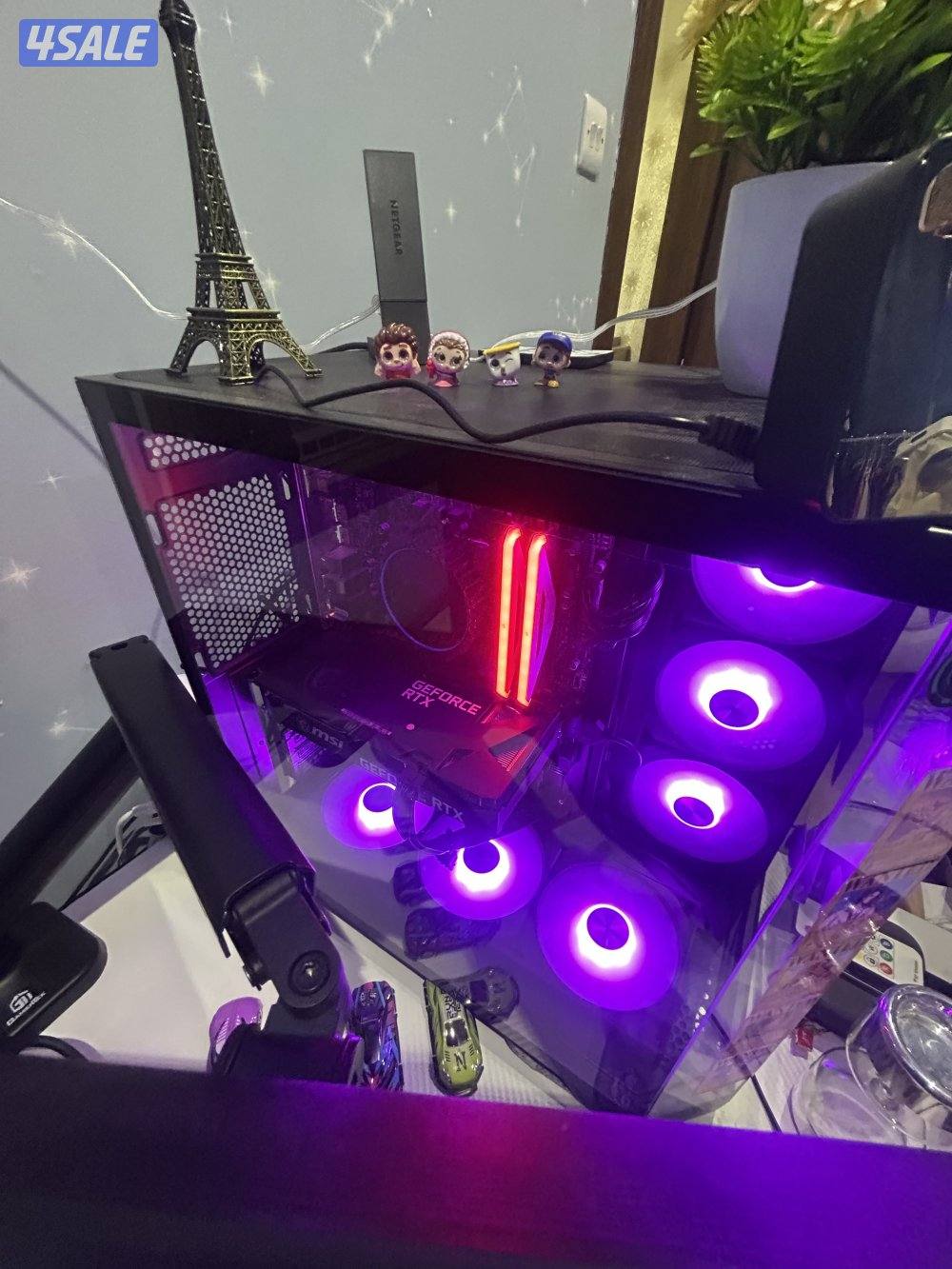 Complete gaming setup rtx 3060ti for sale or trade6