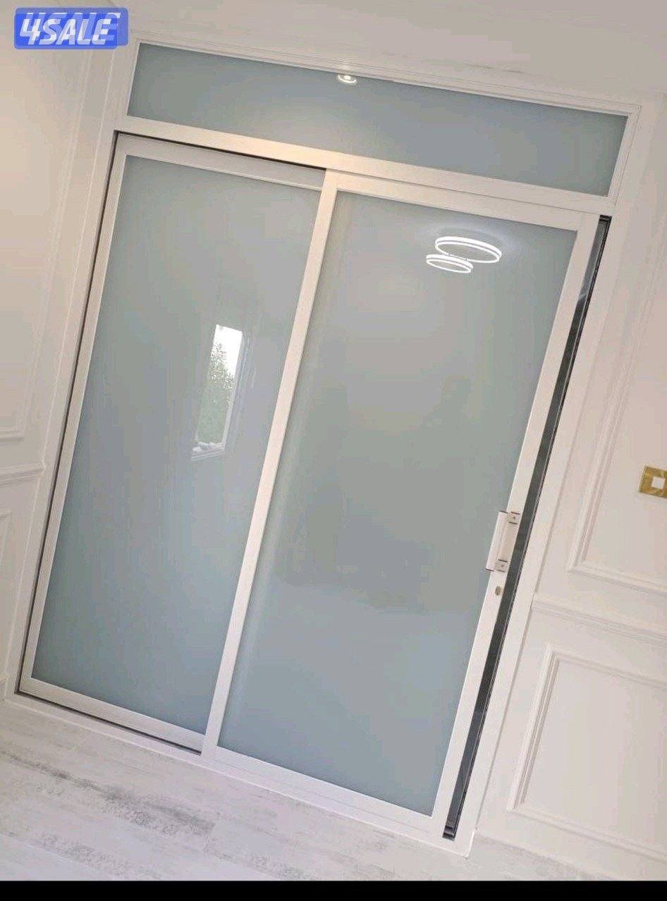 ابواب المنيوم شتر المنيوم تبدیل جام شبابيك تصليح حمایة المنيوم0