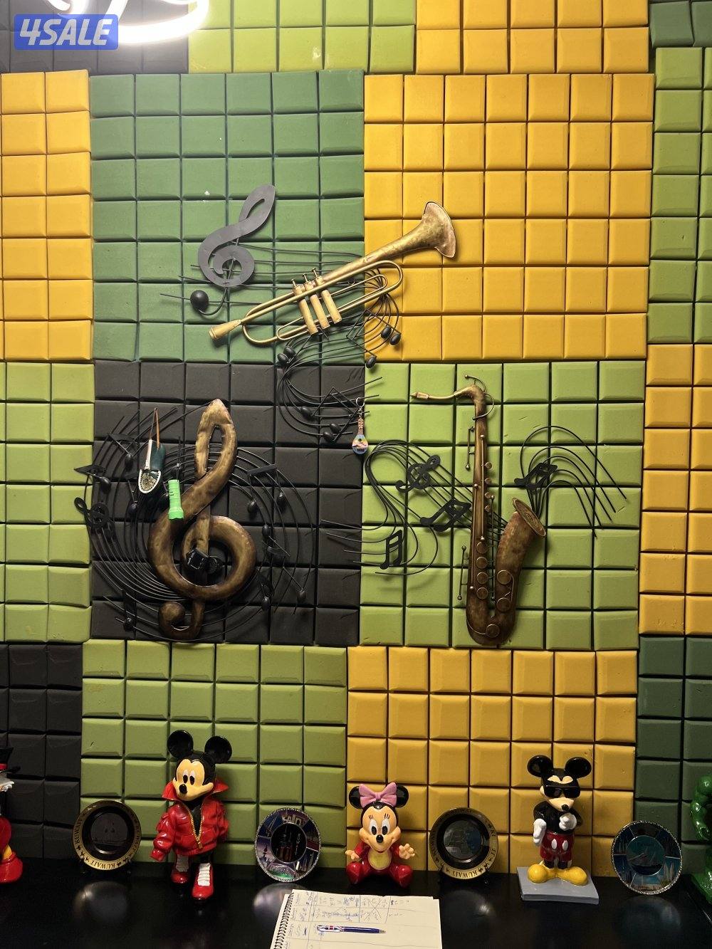 بيع استيديو كامل اورغ ياماها 5000 كفالة ٥ سنوات مع العده7