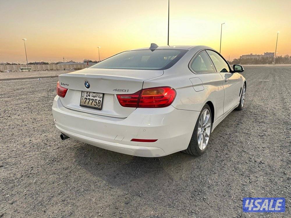 بي ام 420i موديل ٢٠١٦ بحالة نظيفة جداً0