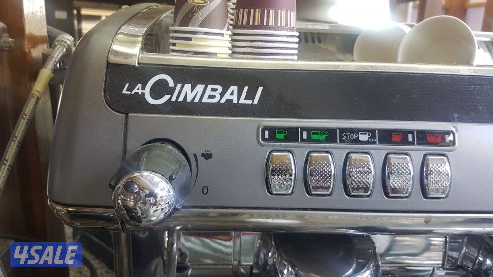ماكينة قهوه إيطاليه LA CIMBALI M 39 هيفي ديوتي ثلاثة مخارج بحاله ممتاز0