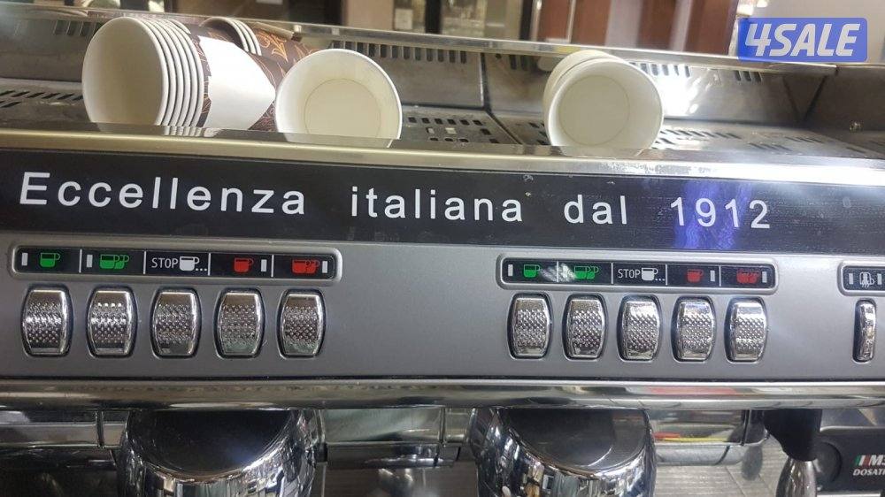 ماكينة قهوه إيطاليه LA CIMBALI M 39 هيفي ديوتي ثلاثة مخارج بحاله ممتاز1