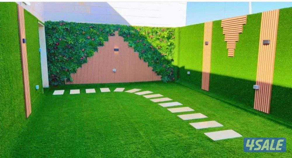 تنسبق حدائق تركيب ثيل صناعي وطبيعي وسور تركي بافضل الاسعار8