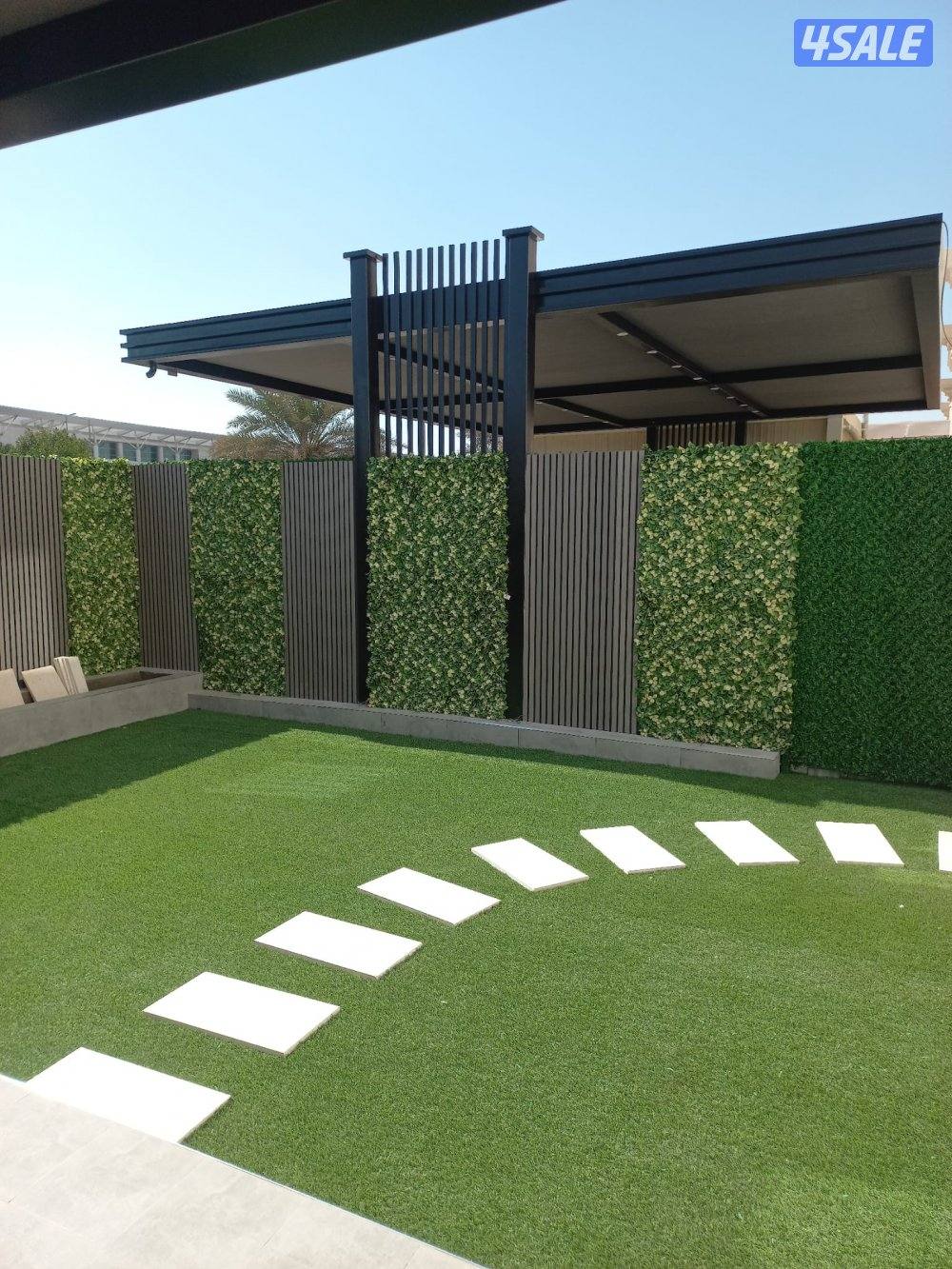 تنسبق حدائق تركيب ثيل صناعي وطبيعي وسور تركي بافضل الاسعار14