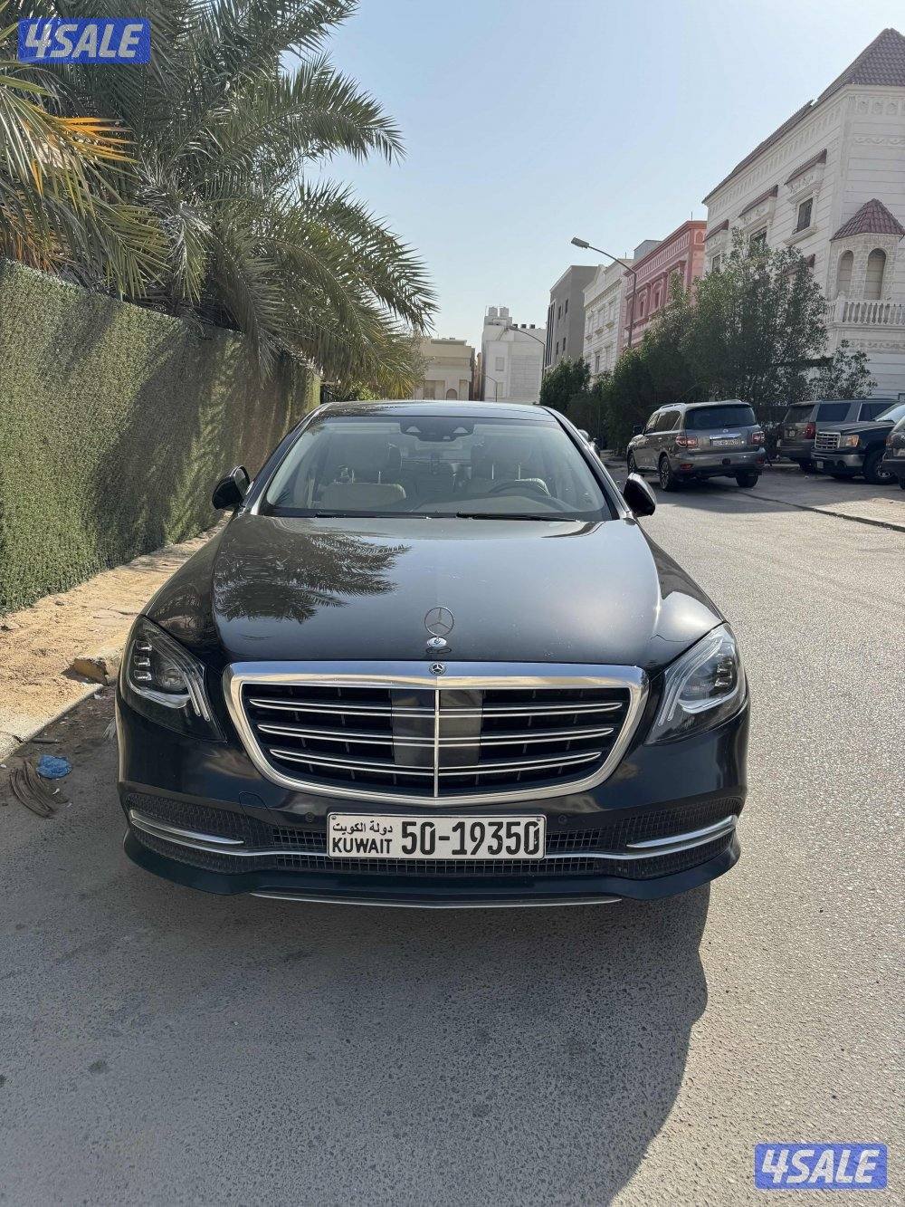 مرسيدس s450 وارد البشر 2018 شرط الفحص بالكامل صبغ وكاله0