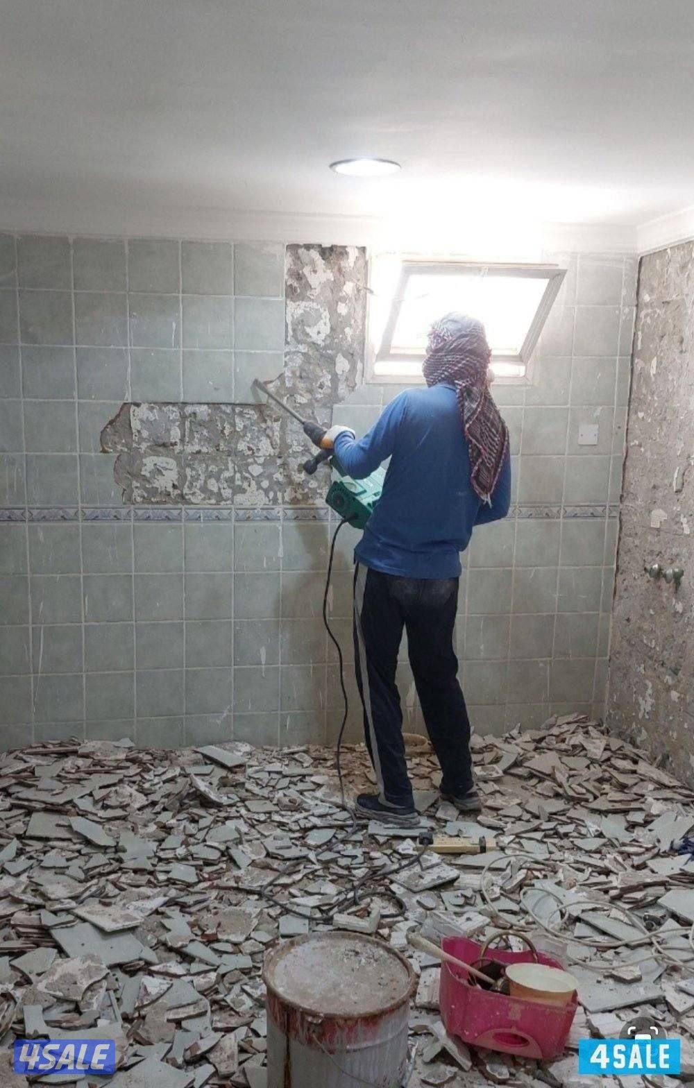 بناء مساح سيجما صبغ خارجي تكسير ابواب تكسير سيراميك5