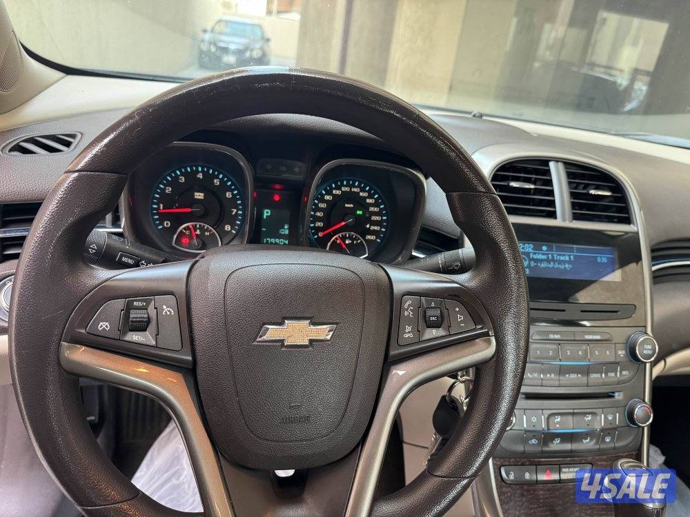 ماليبو 2013 ماشي 179 ألف بحالة الوكالة ، داخلية نظيفة جداً .3