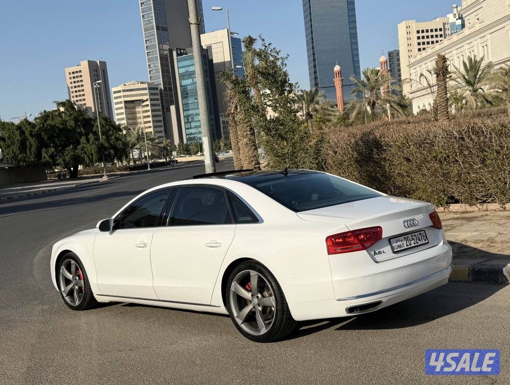 Audi A8L 4.2 sline 177km model 2011 full option6