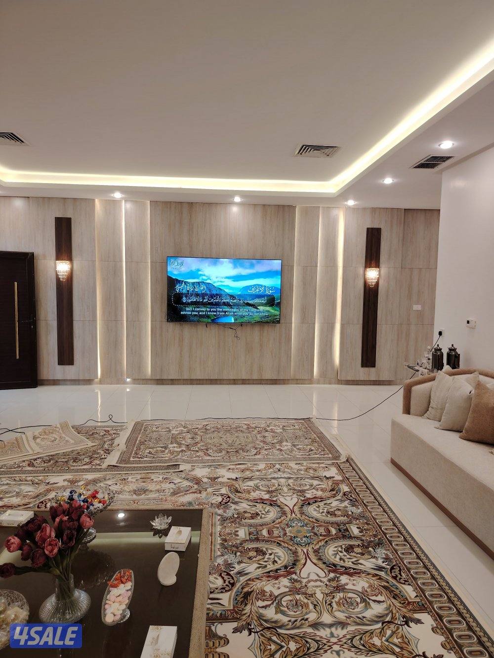 ديكور وجبسن بورد وصبغ وبديل خشب وبديل رخام ونجيل صناعي وتنسيك حدائك13