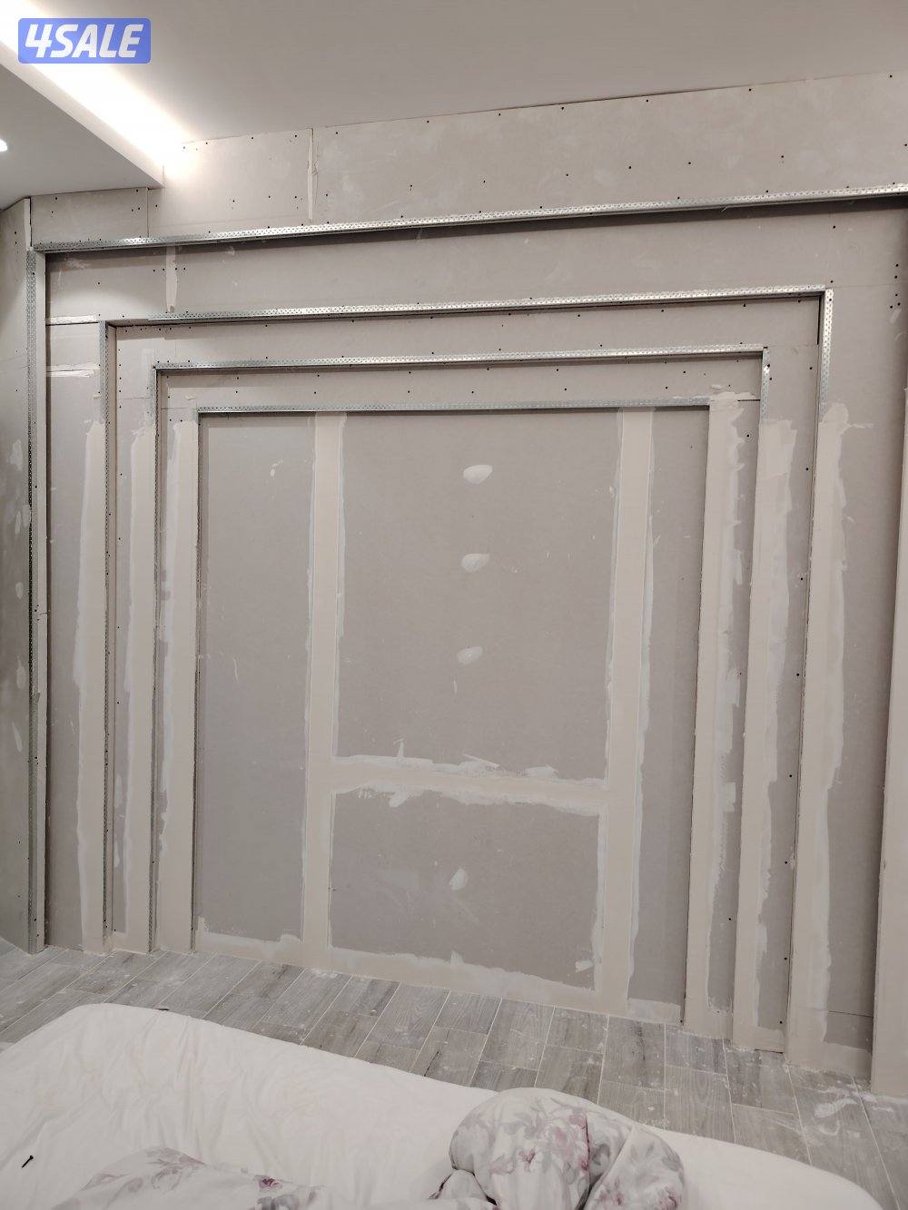 ديكور وجبسن بورد وصبغ وبديل خشب وبديل رخام ونجيل صناعي وتنسيك حدائك12