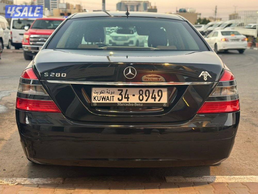 مرسيدس S280 موديل ٢٠٠٩ وارد الوكاله عداد ١٣٠ ألف شرط الفحص صبغ وكاله1