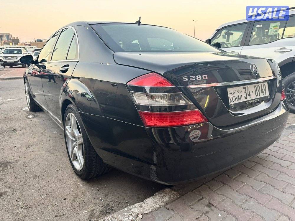 مرسيدس S280 موديل ٢٠٠٩ وارد الوكاله عداد ١٣٠ ألف شرط الفحص صبغ وكاله3
