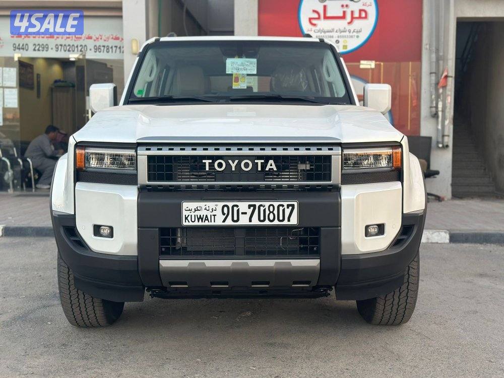 برادو TX تيربو ٢٠٢٦ الساير عداد أصفار شرط الفحص صبغ وكاله شاشه كبيره0