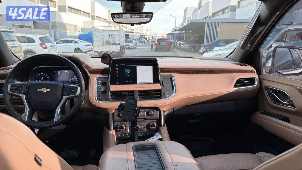 تاهو ٢٠٢٢ فل اوبشن بريمير شرط الفحص بالكامل ماشي ٥٥الف4