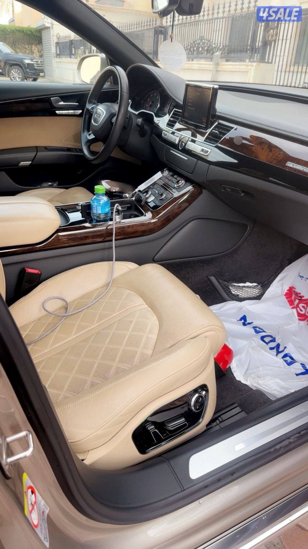 اودي A8 موديل 2014 ماشي 48 صبغ الوكاله3