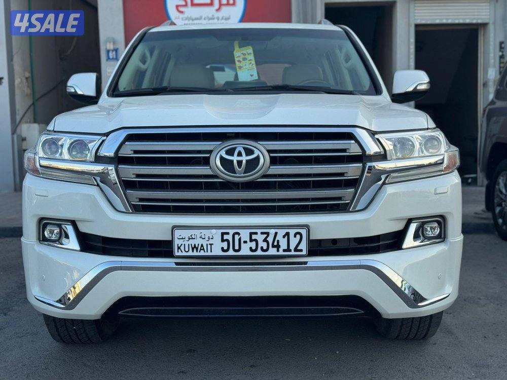 لاند كروز GX.R V8 ٢٠١٨ الساير عداد ٣٢٠ ألف شرط الفحص صبغ وكاله2