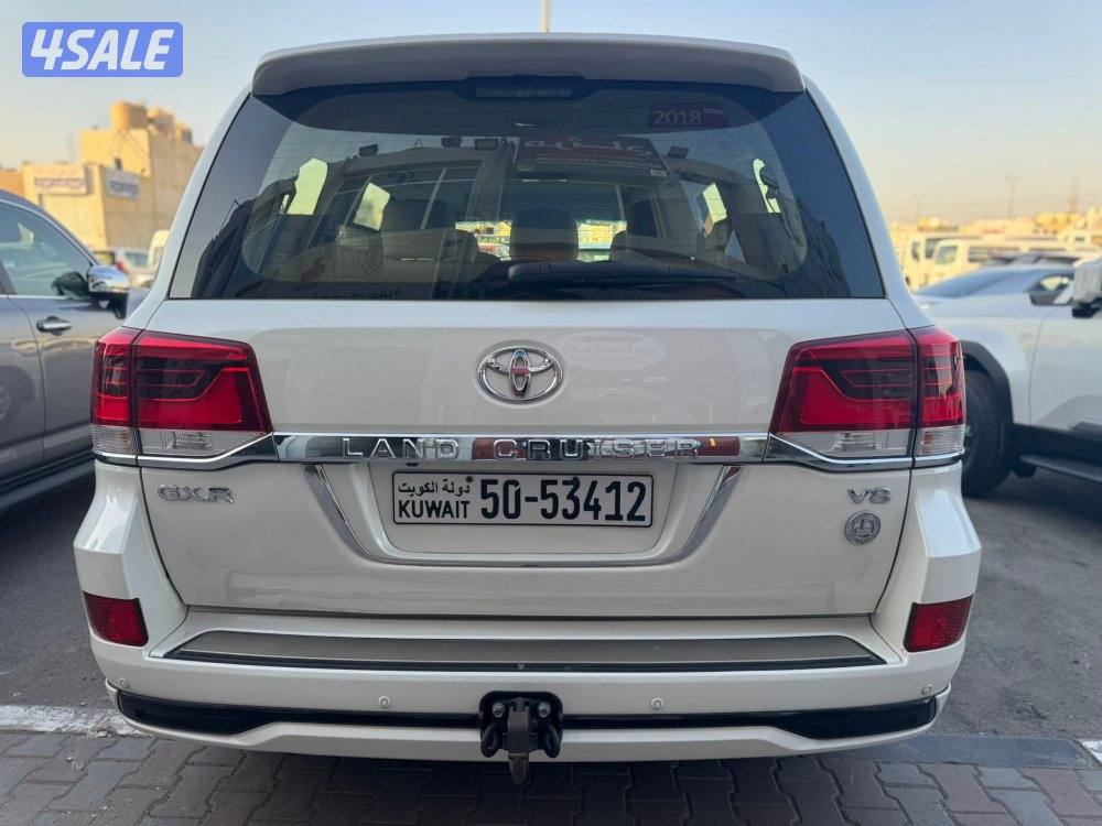 لاند كروز GX.R V8 ٢٠١٨ الساير عداد ٣٢٠ ألف شرط الفحص صبغ وكاله3