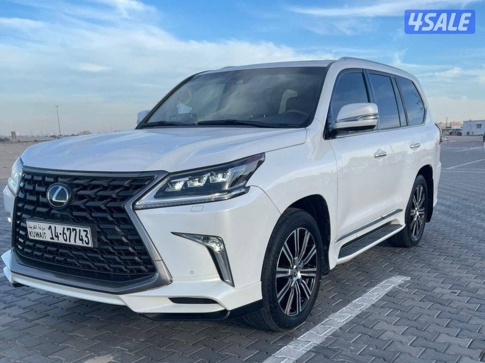 لكزس LX570 ٢٠١٦ وارد الخليج عداد ٣٢٤ ألف شرط الفحص صبغ وكاله1