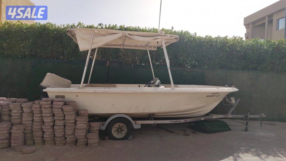 للبيع طراد الروضان 18 قدم0