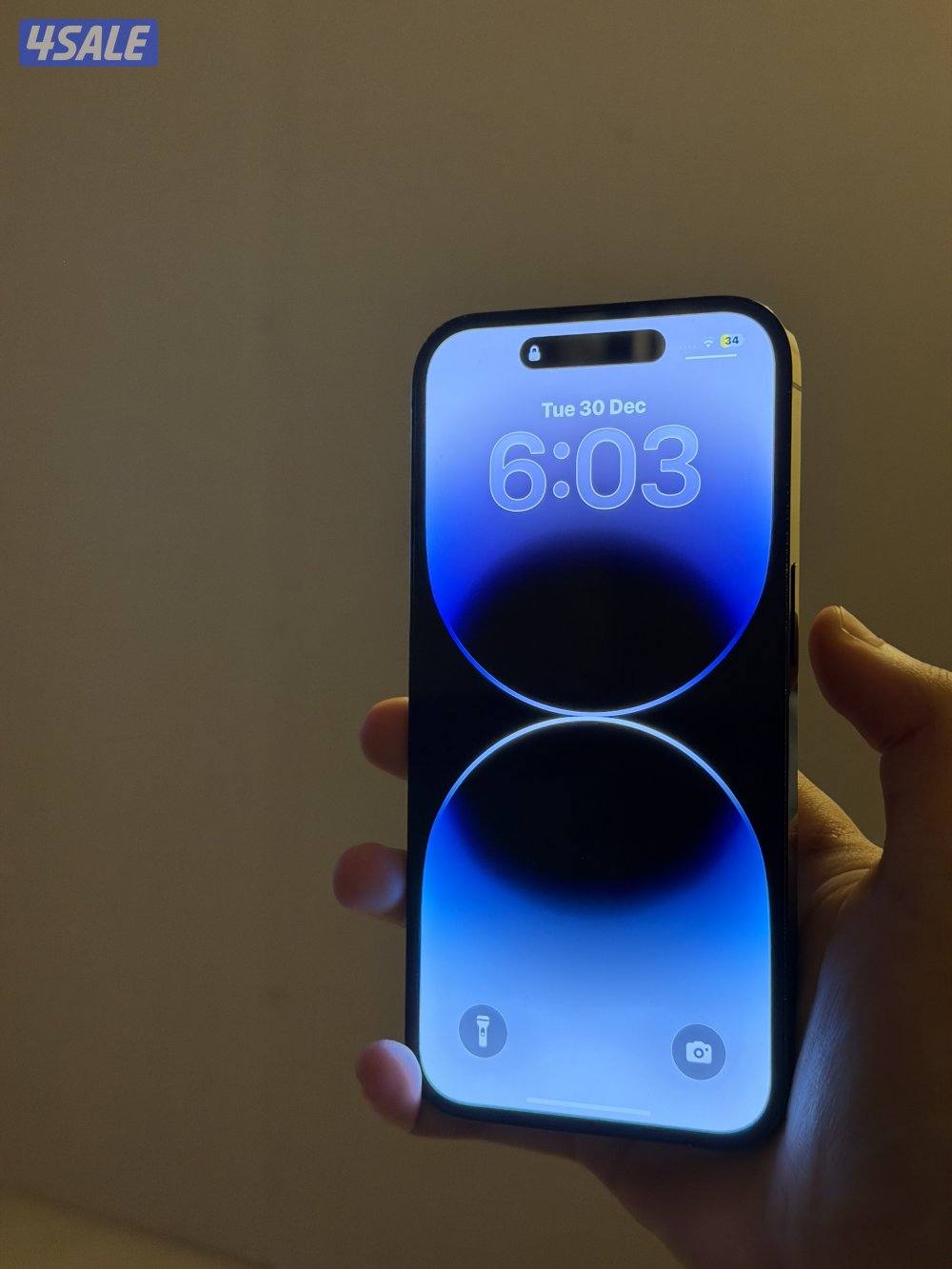 ايفون ١٤ برو ١٢٨ قيقا بطاريه ٨٤1