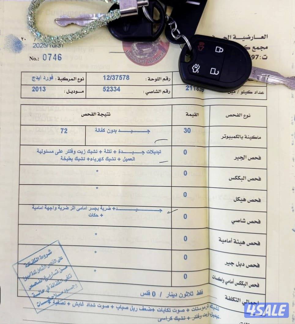 فورد إيدج 20136