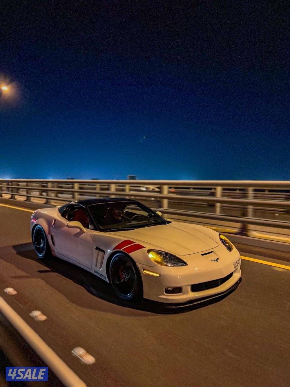 كورفت موديل c6 2008 قير عادي محول قراند سبورت0