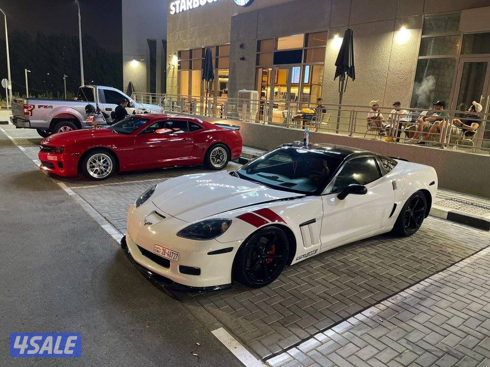 كورفت موديل c6 2008 قير عادي محول قراند سبورت4