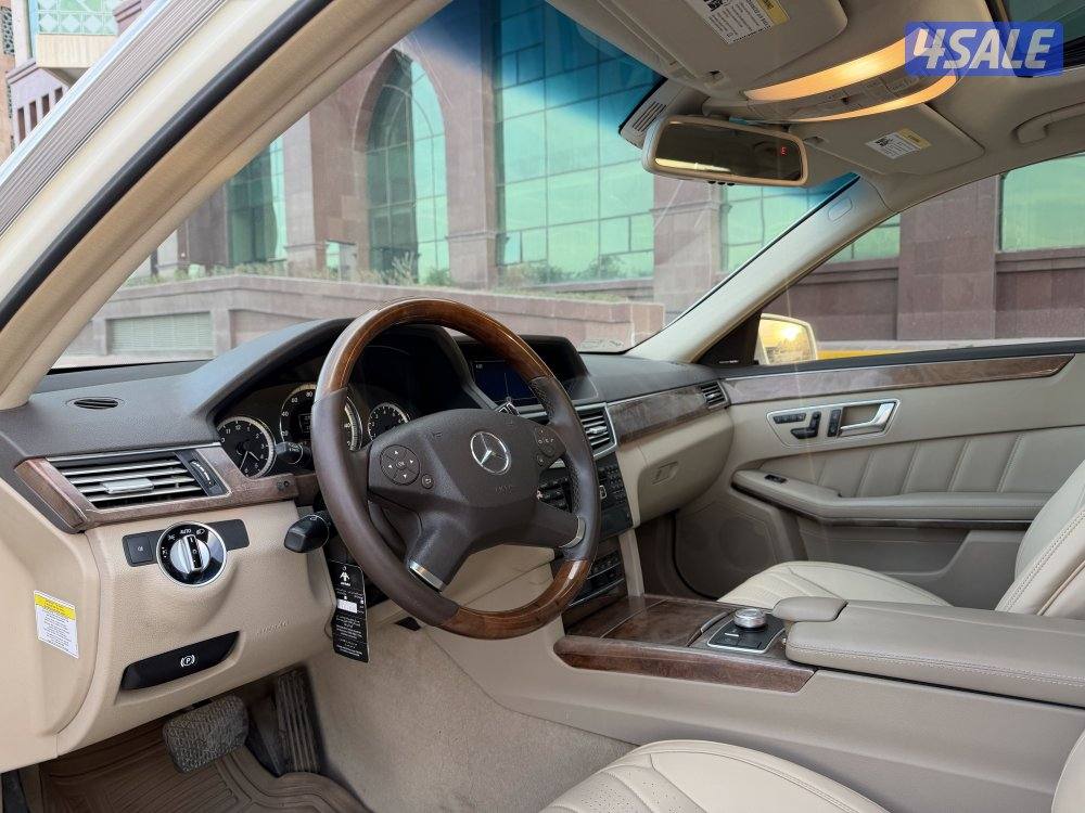 مرسيدس E350 بحاله نادره موديل 2012 عداد 175 الف كم نقبل تثمين وبدل7