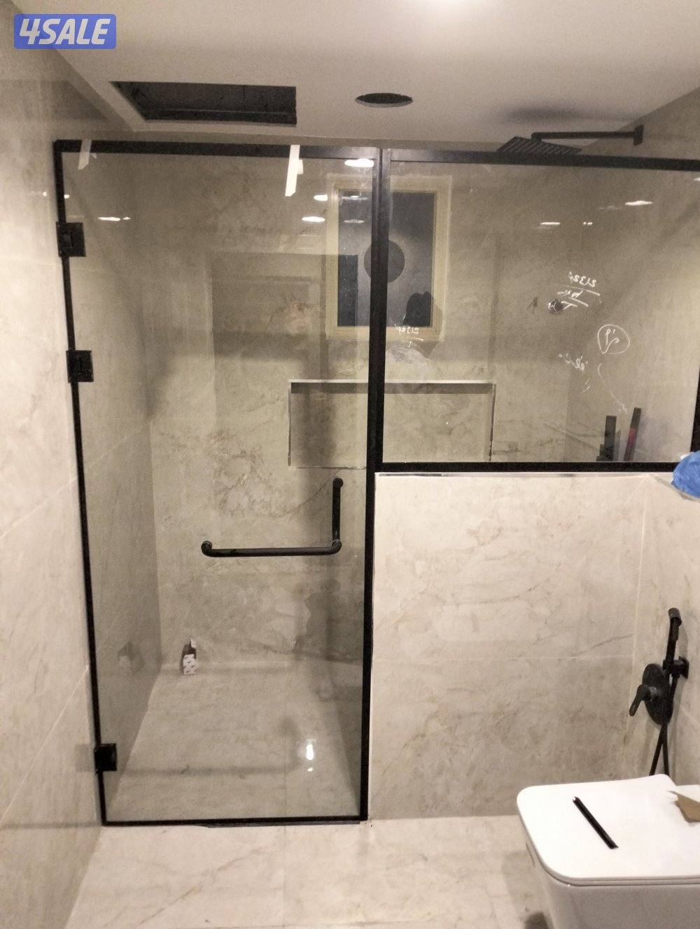 معلم زجاج ومريات معلم جام شاور بوكس طاولات طعام تقفيل دوينيات0