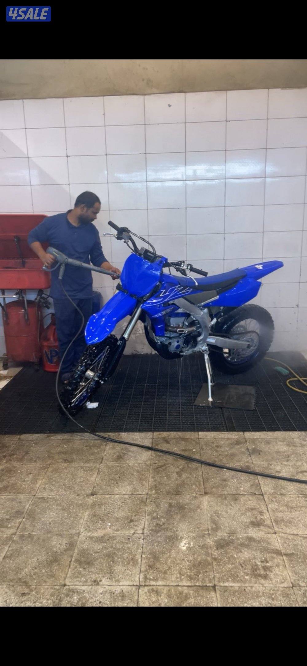للبيع yz450FX موديل 2022 نظيف جداً السيكل دقت سلف ستوك وكاله السعر 22000