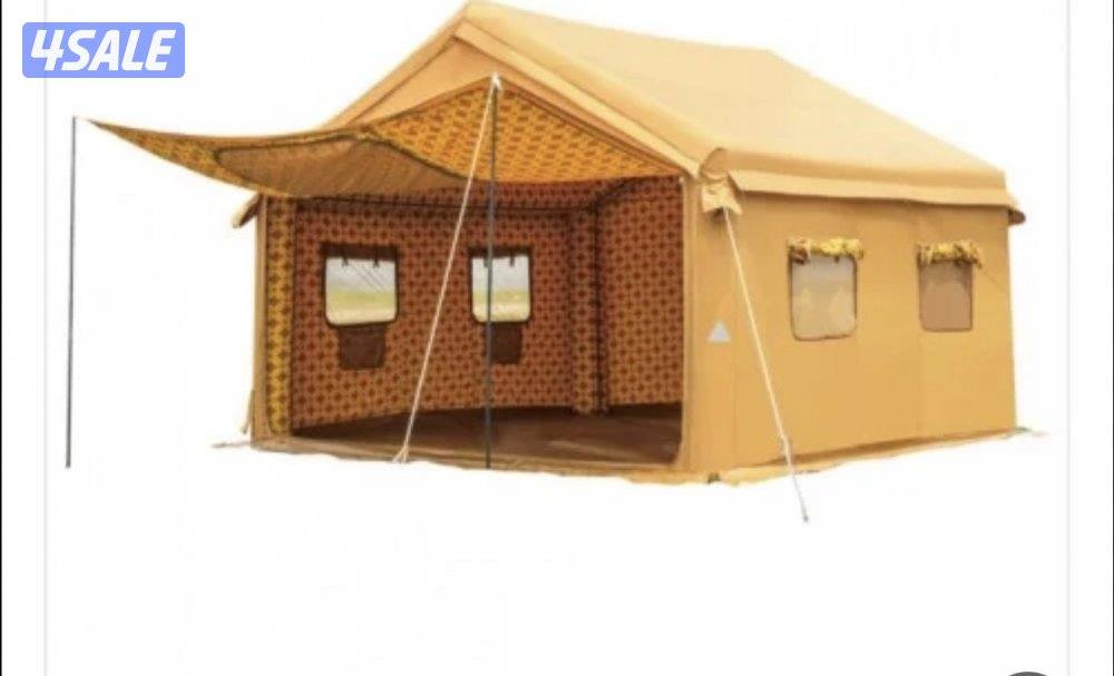 للبيع خيمة تفخ كاموفلاج جديدة0