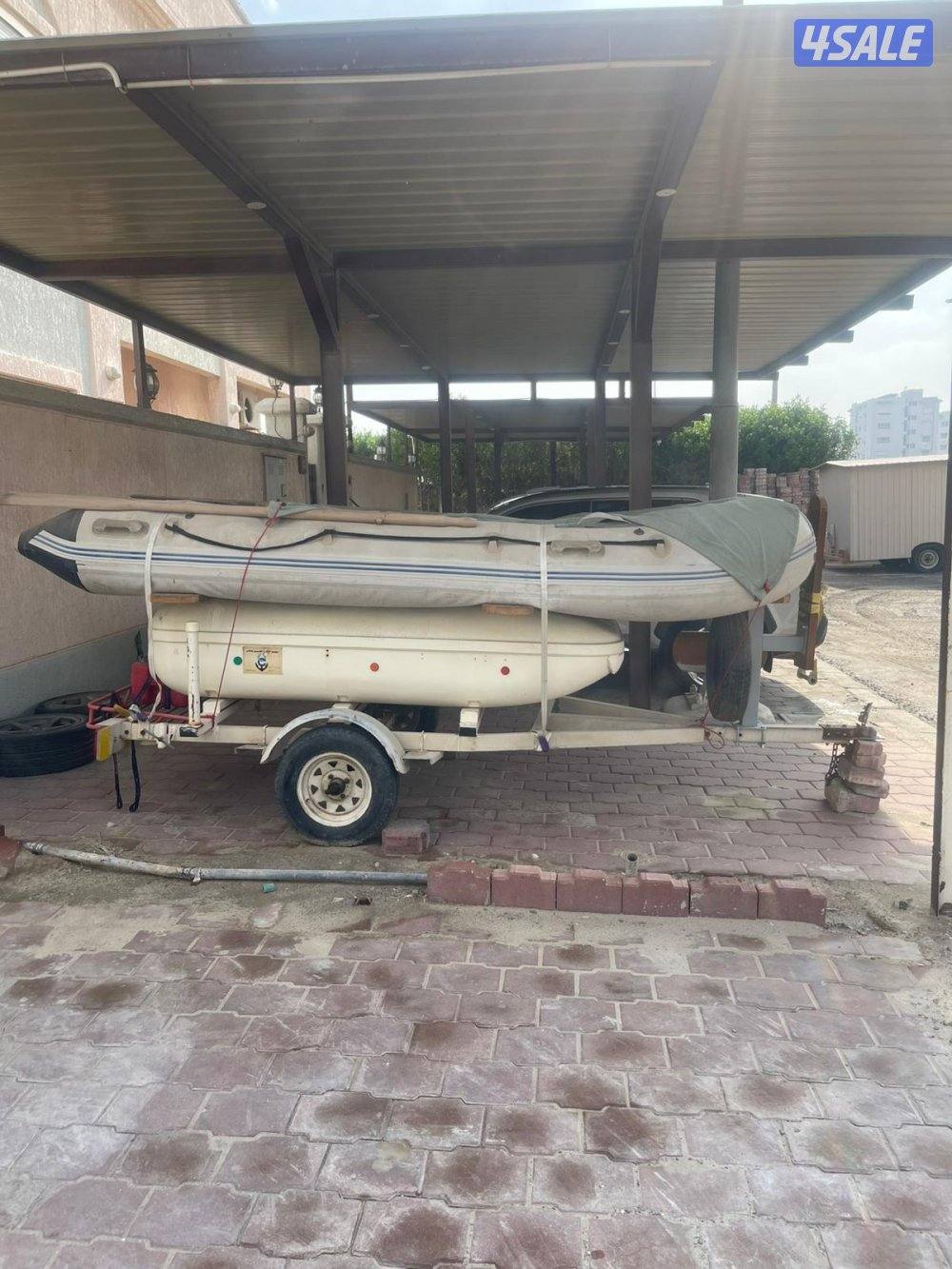 للبيع طراد أمريكي ١٤ قدم مع الماكينة و العربانة1