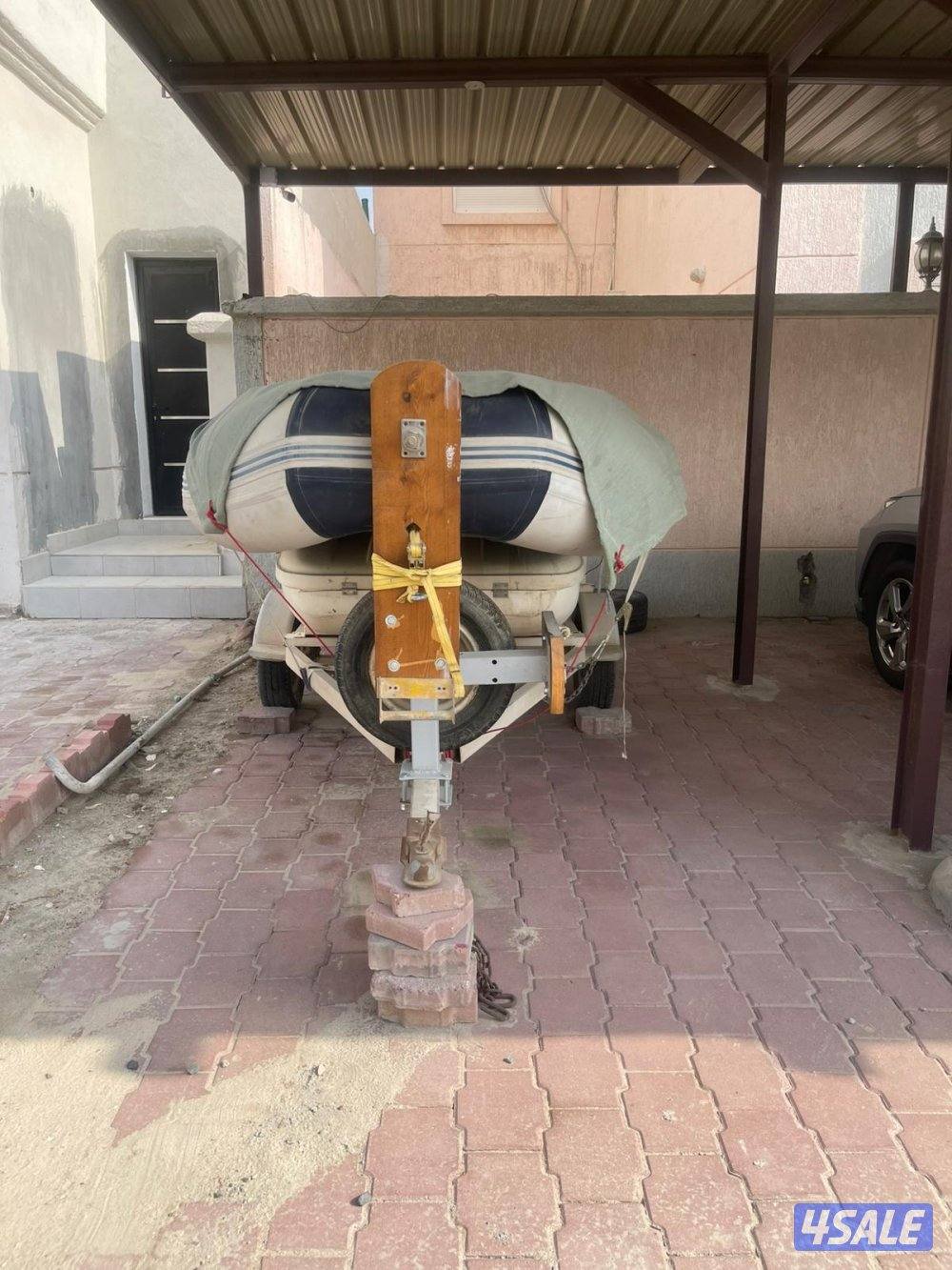 للبيع طراد أمريكي ١٤ قدم مع الماكينة و العربانة4